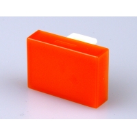 TH 15 x 21mm flat opaque orange Lens for 18 x...