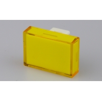 TH 15 x 21mm opaque yellow flat lens for 18 x...