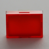 TH 15 x 21mm transparent red lens for 15 x 21...