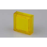 TH 18 x 18mm transparent yellow flat lens for...