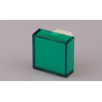 TH 15 x 15mm green flat lens for 18 x 18mm st...