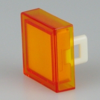 TH 18 x 18mm clear orange lens