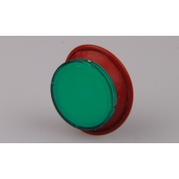 TH IP65 18mm dia transparent green flat lens ...