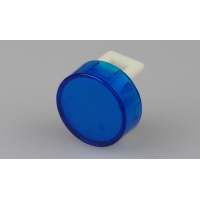 TH 15mm dia transparent blue flat lens for 18...