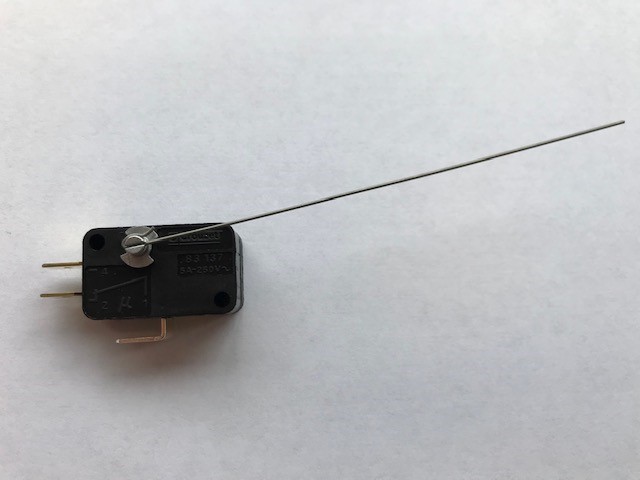 Crouzet V3 type miniature microswitch with ro...