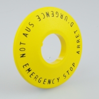 TH8 moulded decal with printing for emergency...