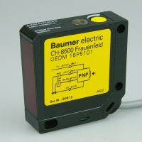 Baumer laser through-beam retro-reflective