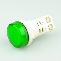 Essen 22.5mm green LED Indicator - multi-volt...