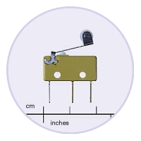 Saia 5a subminiature microswitch with 16.0mm ...