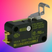 **12.8mm lever | short solder terminals**