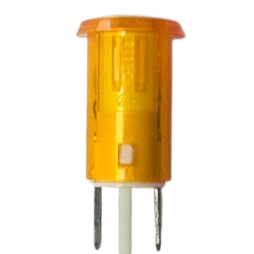 Arcolectric C058900 amber 110V panel-mount snap-in Indicator Light