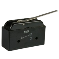 Saia-Burgess CYM Microswitch with reverse action plain lever actuator