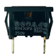 Arcolectric (Bulgin) H8430FB amber 240V Illuminated panel-mount Indicator