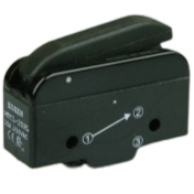 Essen MTCL-25PL 15A Microswitch with black plastic lever actuator