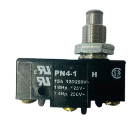 Saia PN4-1 15A Microswitch with plunger actuator