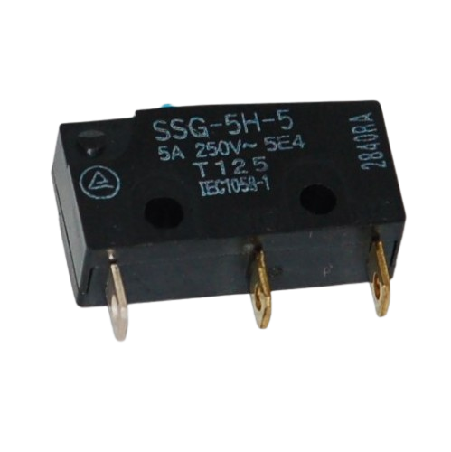 Omron SSG5H5 5A subminiature Microswitch with plain plunger