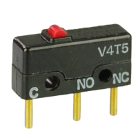 Saia-Burgess V4T5 subminiature Microswitch with bar actuator