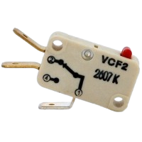 Saia-Burgess VCF2 5A miniature Microswitch with plain plunger actuator