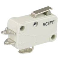 Saia-Burgess VCSPY miniature Microswitch with 13mm long lever actuator