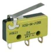 Saia XCG3-84-J1Z55 3A subminiature Microswitch with 16mm plain lever actuator