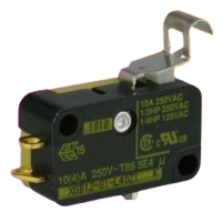 Saia XGB12-81-L40-Z1 10A miniature Microswitch with cam follower lever