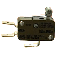 Saia XGC2-88-S20-Z1 6A miniature Microswitch with 12.8mm roller lever actuator