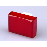Lens - Concave - Red