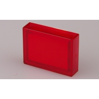 Lens - Flat - Red