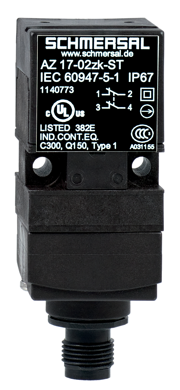 Schmersal AZ 17-11ZK Safety Switch with M16 cable gland & separate actuator (order separately)