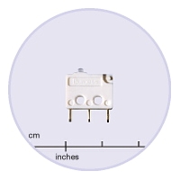 Saia-Burgess F4T7-GP-UL 5a Microswitch with plunger actuator & GP contacts 