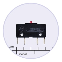 Saia-Burgess K5-UL 25a Microswitch with bar actuator