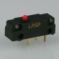 Saia-Burgess LPSP low profile series Microswitch with plain plunger