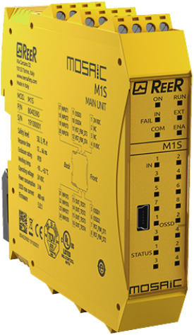 Reer M1S Mosaic PLC Central Module (screw term.blocks)