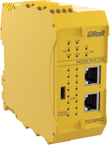 Reer M1SC COM Mosaic PLC Central Module (clamp term.blocks)