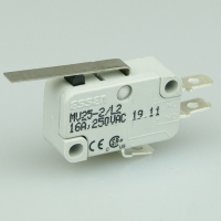 OBSOLETE Saia XGG3-88-J23-Z1 15A Microswitch with 27.8mm plain lever & solder terminals 