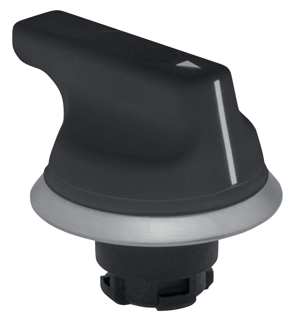 Schmersal NWT21.1 Front Element Selector Switch | Black | 22.3mm mounting hole