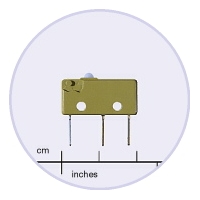 Saia XCG5-Z1 5A subminiature Microswitch with plain plunger