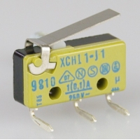 Microswitch - 18mm lever - 1a - PCB terminals